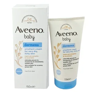 Aveeno Baby Dermexa Daily Emollient Cream for Very Dry & Itchy skin (150ml)